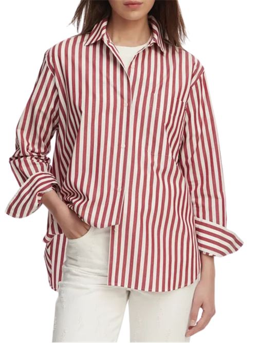 Camicia in popeline a righe Tommy Hilfiger | WW0WW456120AA